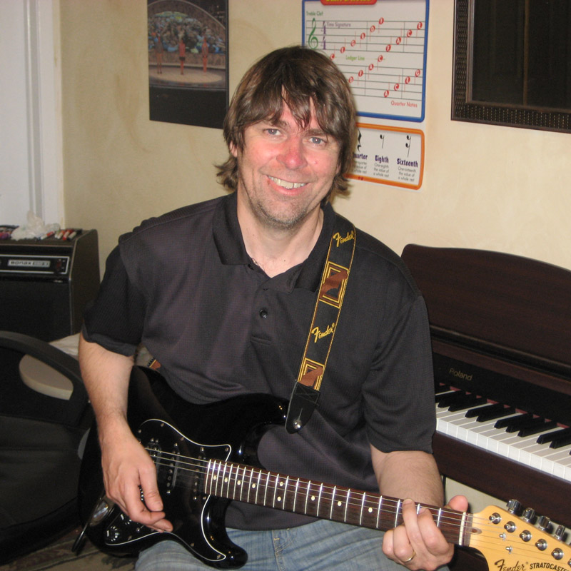 T.J., music instructor